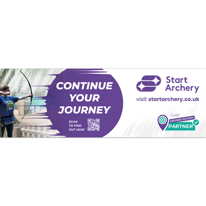 Start Archery AAP PVC Banner (design 1) | AAP05