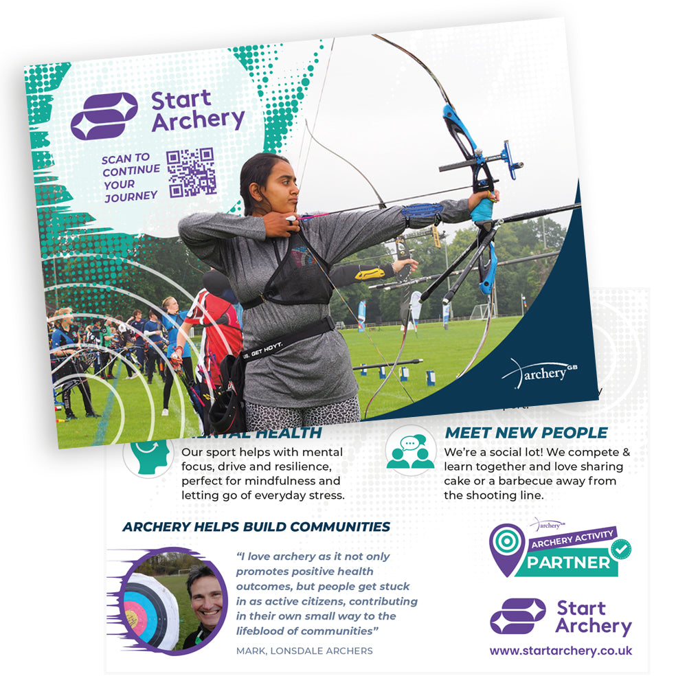 Start Archery AAP Postcards | AAP09