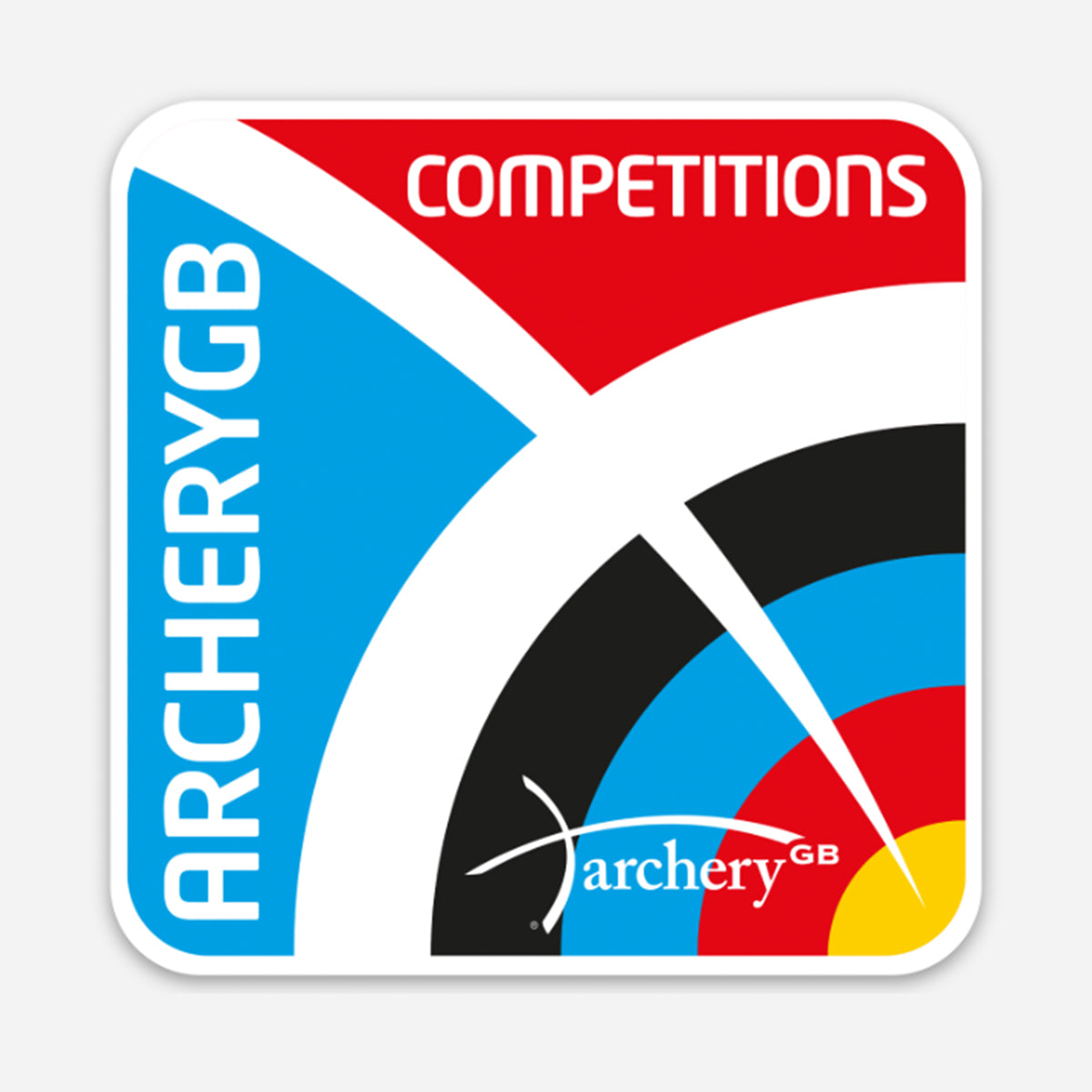 Archery GB Competitions Logo Sticker | AGB23