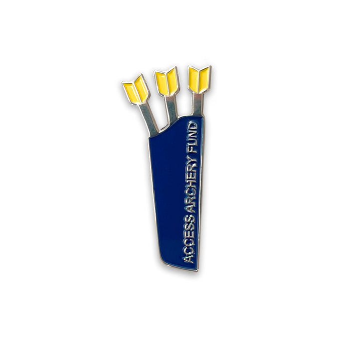 Access Archery Fund Pin Badge