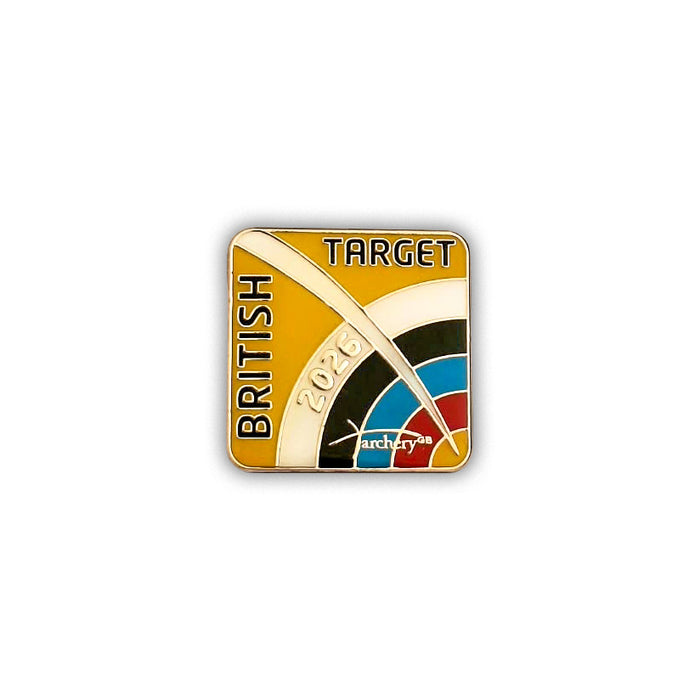 PRICE DROP: British Target Championships 2026 pin badge
