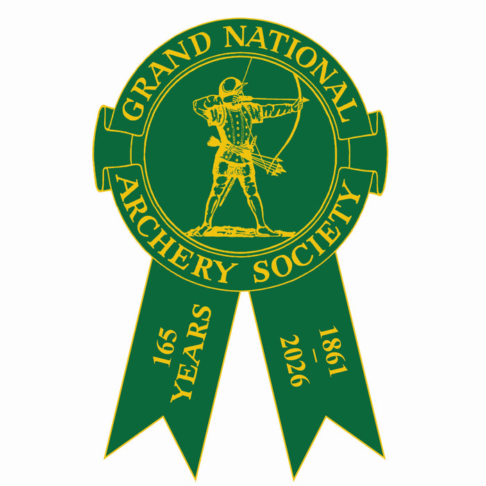 165 Years of GNAS rosette pin badge
