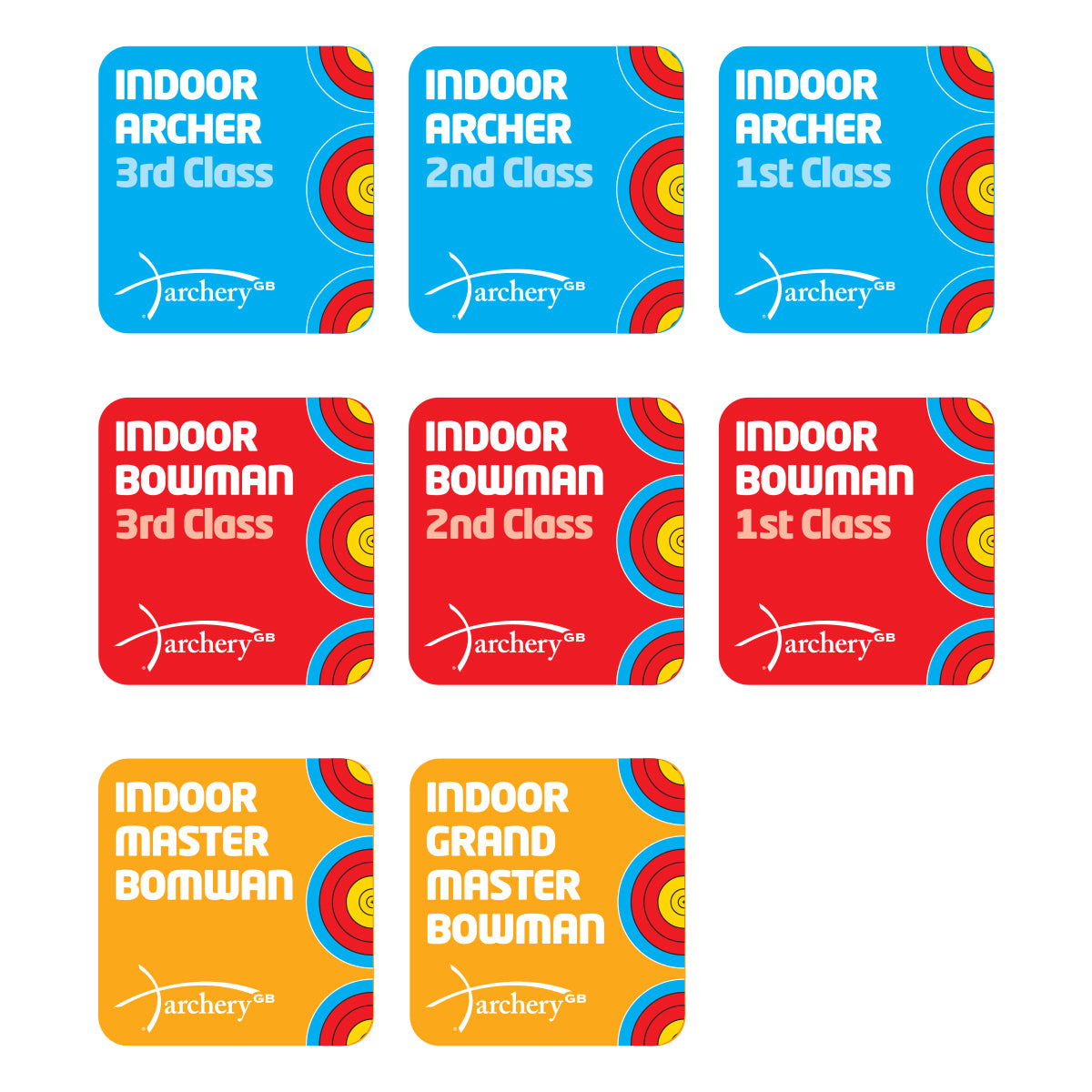 Indoor Classification Badges