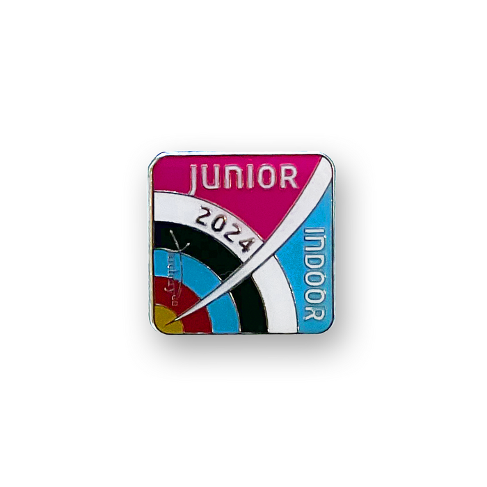 PRICE DROP Junior Indoor 2024 Pin badge | AGB54