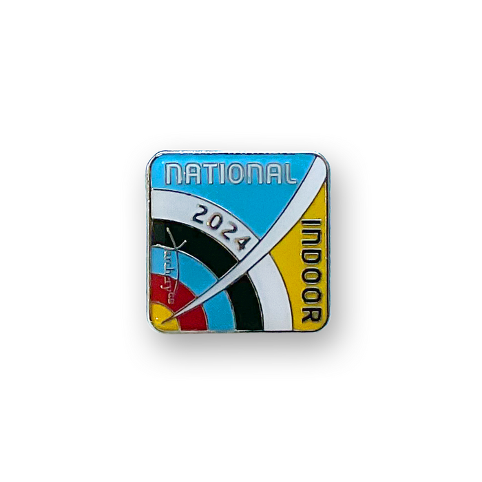 PRICE DROP National Indoor 2024 Pin badge | AGB14