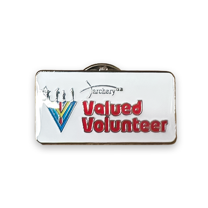 Archery GB Valued Volunteer Badges | CLUB01